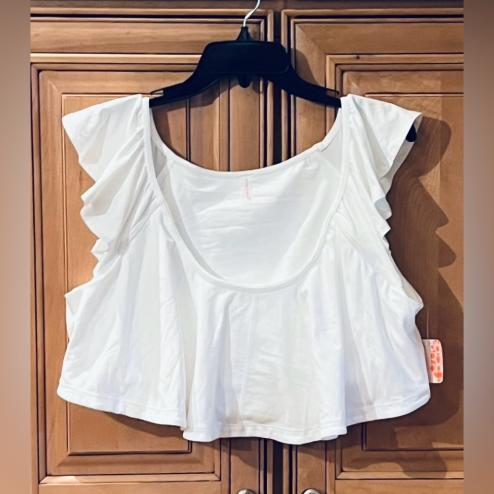 NWT Free People Off Duty Flounce Tank - Picture 7 of 11